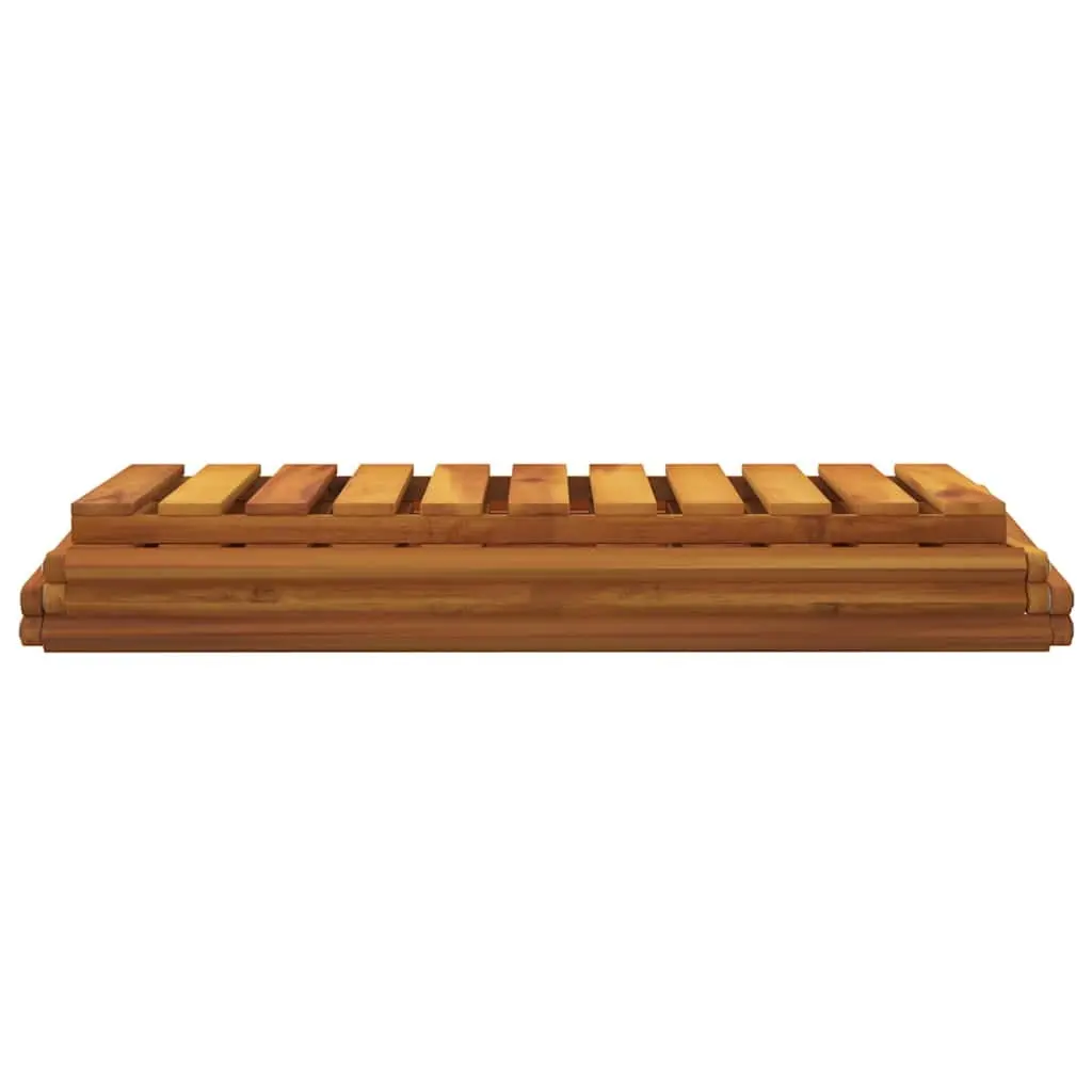 3-Tier Folding Shelf in Brown