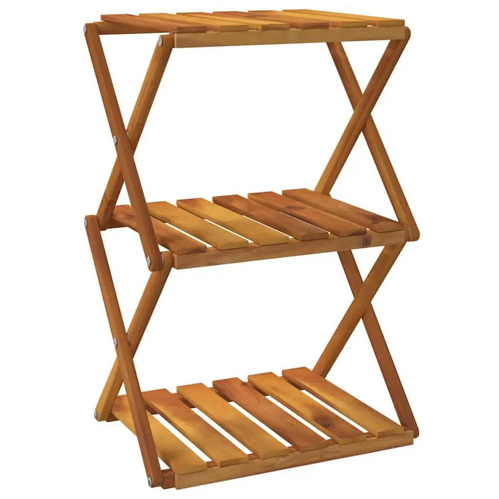 3-Tier Folding Shelf for Storage
