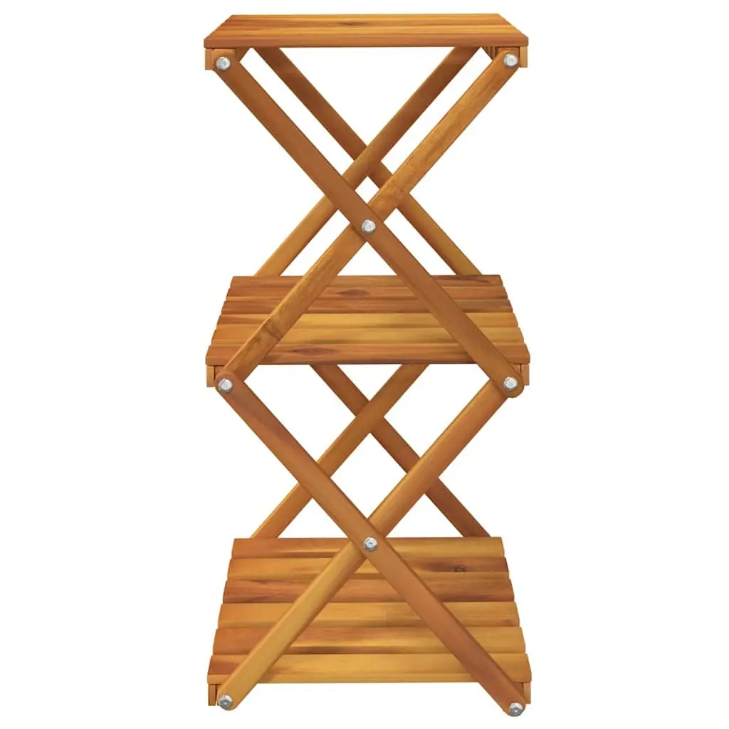 3-Tier Folding Shelf for Storage