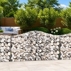 Reliable Arched Gabion Basket for Outdoor Spaces