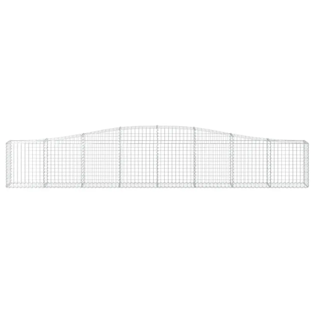 Arched Gabion Basket Garden Barrier Retaining Wall Decorative Outdoor