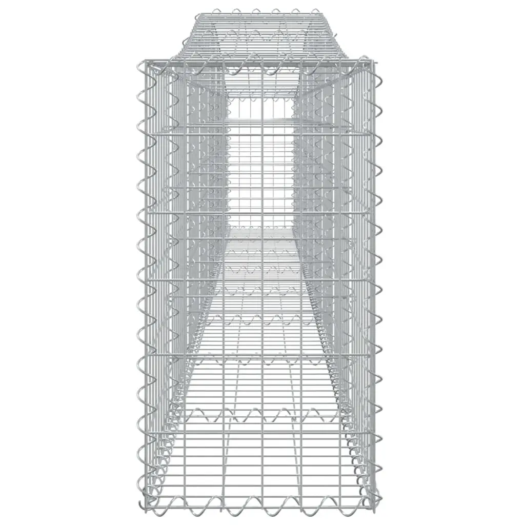 Arched Gabion Basket Garden Barrier Retaining Wall Decorative Outdoor