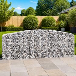 Reassuring Quality of Arched Gabion Basket 400x50x100cm
