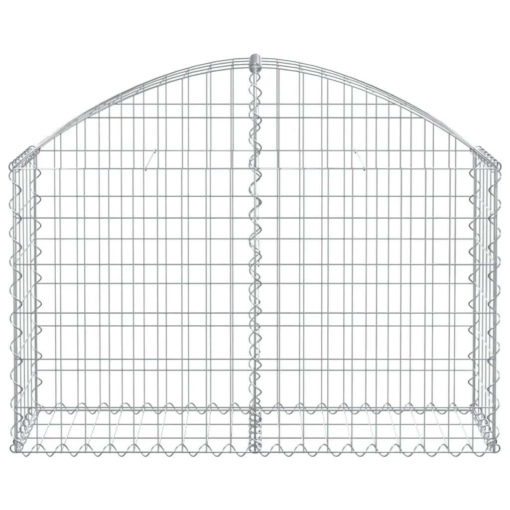 Gabion Basket Garden Barrier Retaining Wall Outdoor Planter 100 x 30 x 60 80 cm Silver