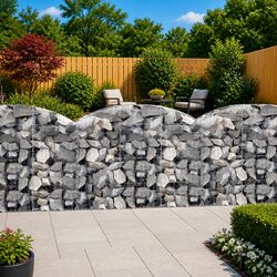 Reliable Arched Gabion Basket with Strengthened Hooks