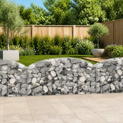Reliable Arched Gabion Basket for Outdoor Use