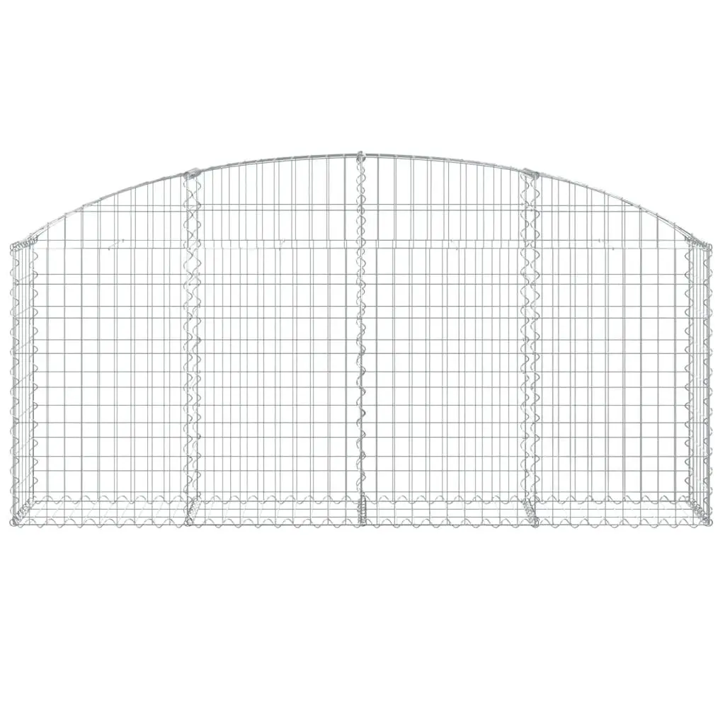Arched Gabion Basket Garden Barrier Retaining Wall Decorative Outdoor