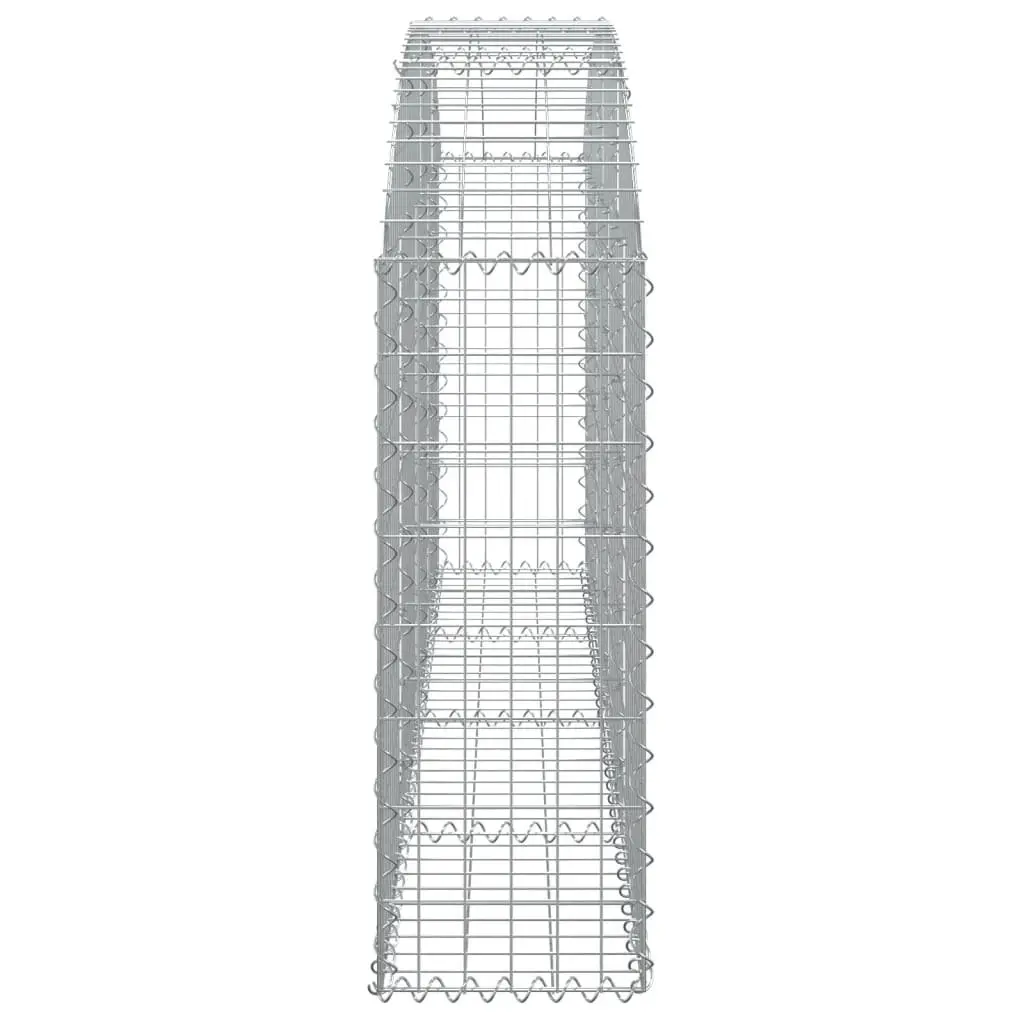 Arched Gabion Basket Garden Barrier Retaining Wall Decorative Outdoor
