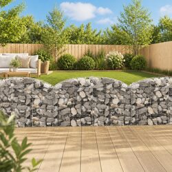 Reliable Arched Gabion Basket: Practical and Valuable Garden Feature