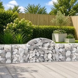 Value and Practicality with Arched Gabion Basket Barrier