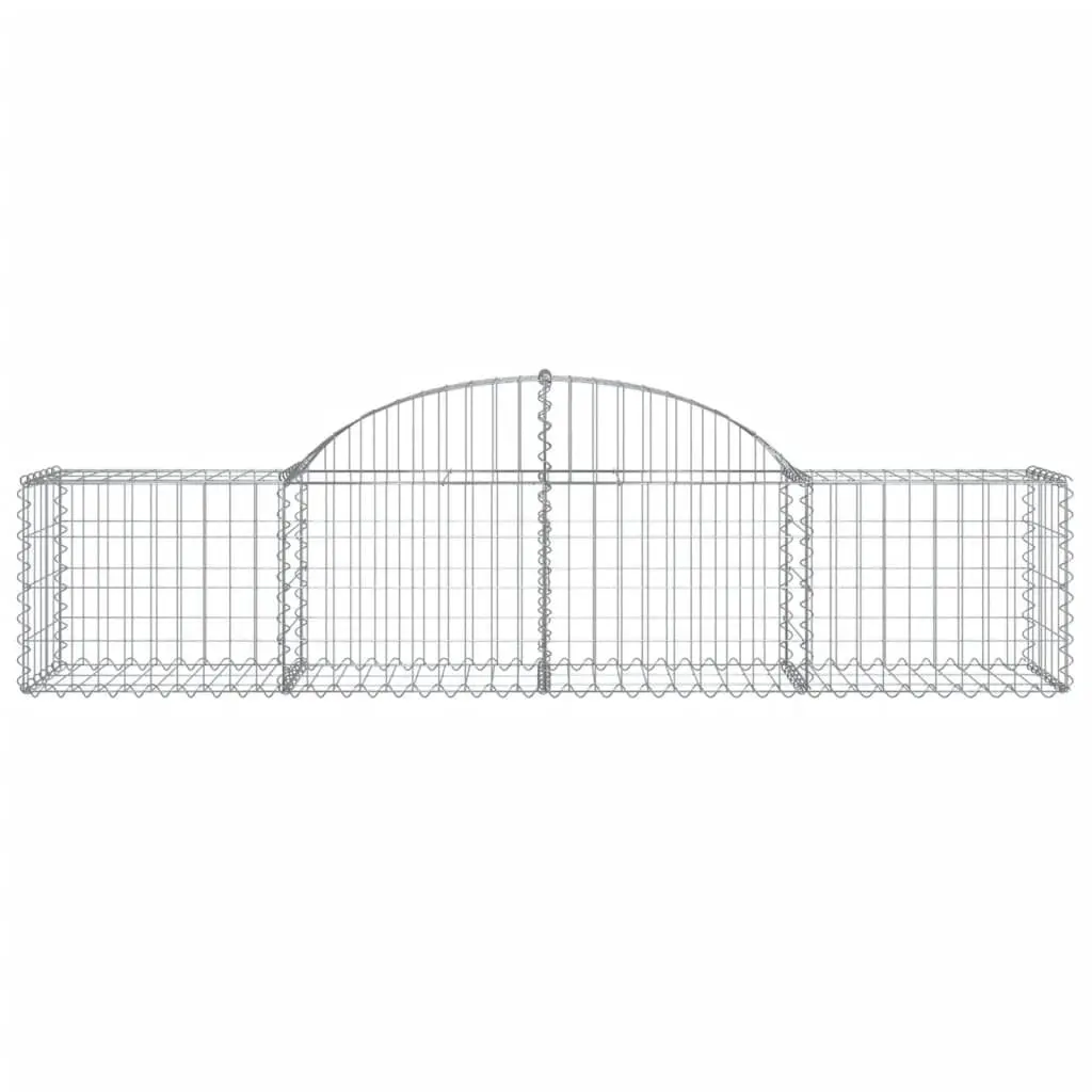 Arched Gabion Basket Garden Barrier Retaining Wall Decorative Stone Cage