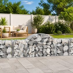 Reliable Arched Gabion Basket for Outdoor Projects