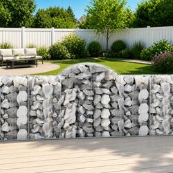 Reliable Arched Gabion Basket for Durable Landscaping 200x50x100/120 cm