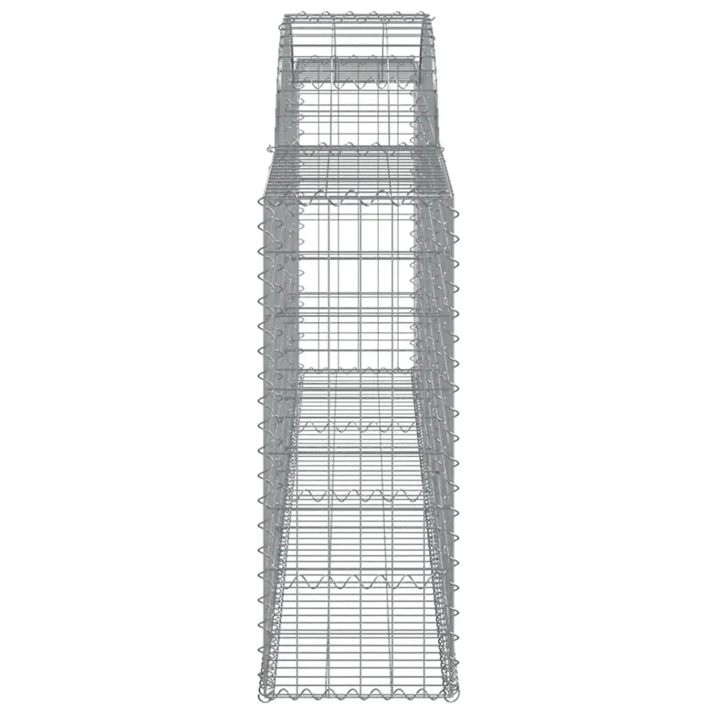 Arched Gabion Basket Garden Barrier Retaining Wall Decorative Outdoor