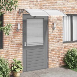 Grey Polycarbonate Door Canopy 150x75cm – Value and Quality