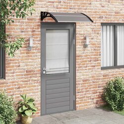 Reliable Black Polycarbonate Canopy for Doorways