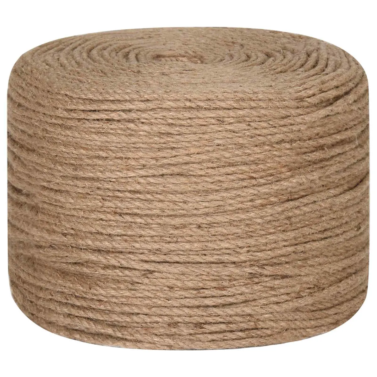 Jute Rope Natural Brown Twine Cord 100m x 8mm for Crafts Gardening Decorations
