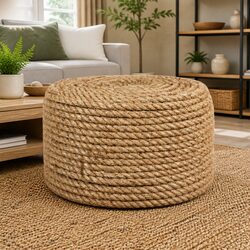 50m Brown Jute Rope - Reliable and Practical Craft Solution
