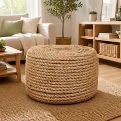 Reliable 50m Natural Jute Rope for Crafting