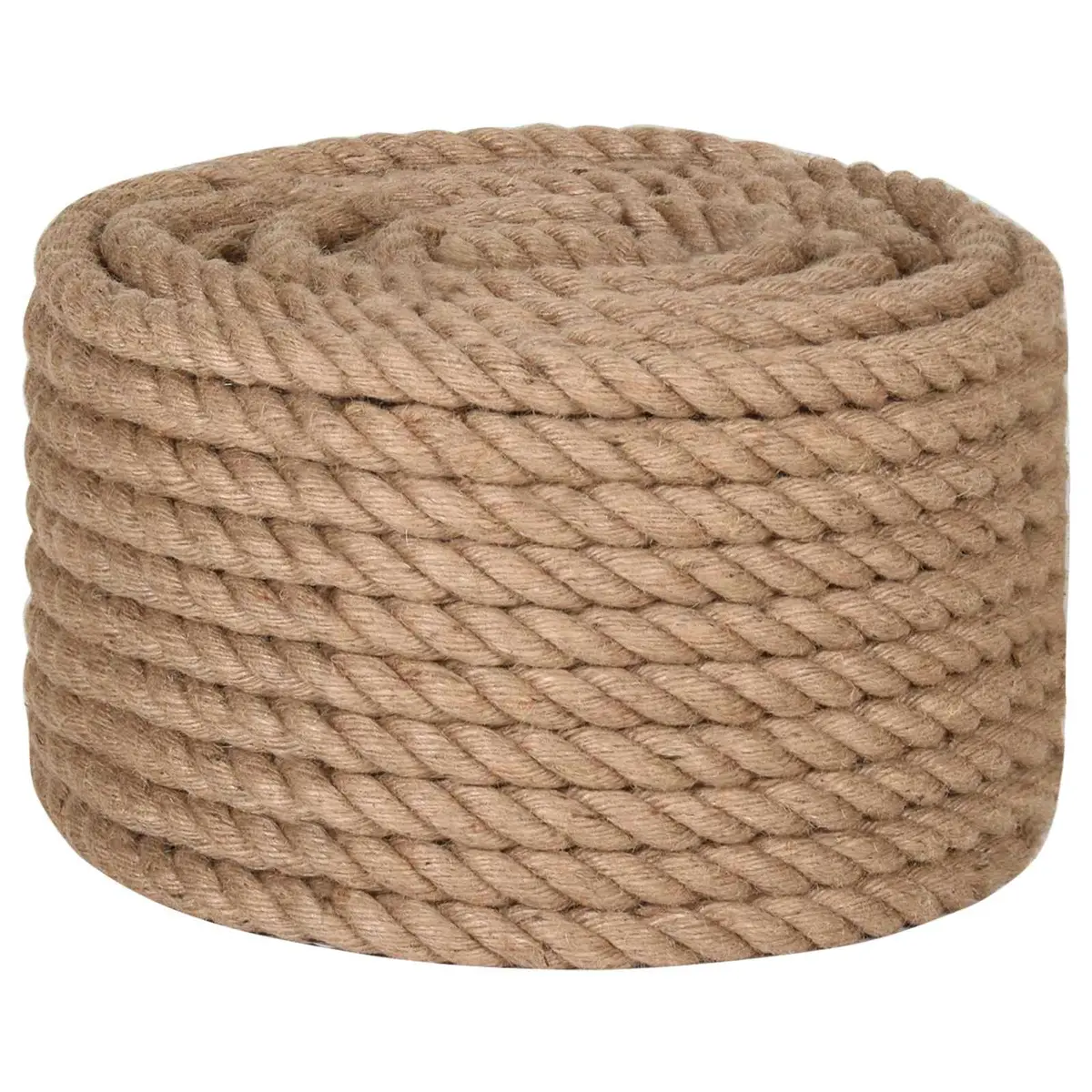 Brown Jute Twine Cord 1mm for Gardening Crafts Decor Packing