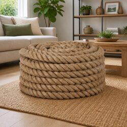 Jute Rope 10m x 30mm Brown Natural Twine Crafts Bundling Gardening Decorations