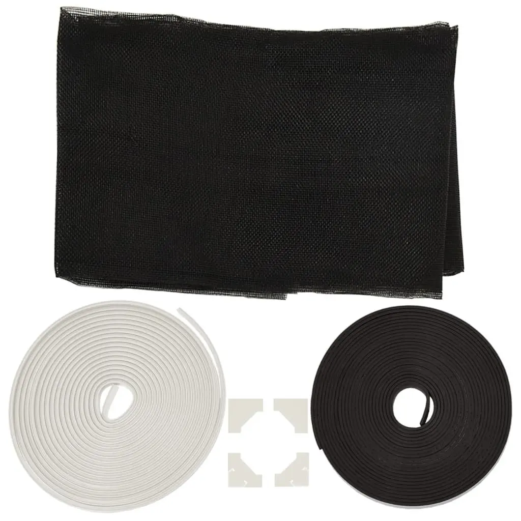 Magnetic Insect Screen Mesh Fly Protection 80x140 cm White