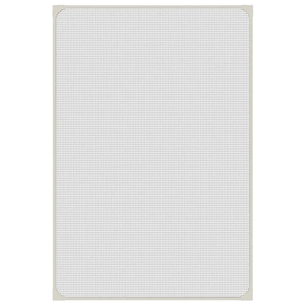 Magnetic Insect Screen for Windows 80x120 cm White Fly Mesh Net