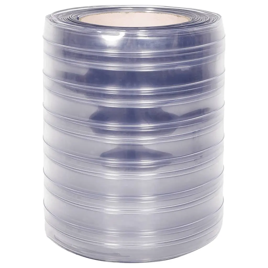 Transparent PVC Strip Curtain 300mm Width 25m Roll for Thermal Insulation