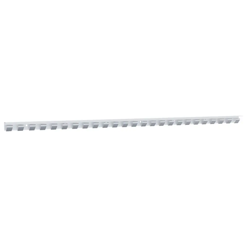 Stainless Steel Mounting Rail 1m Curtain Installation Hardware Silver