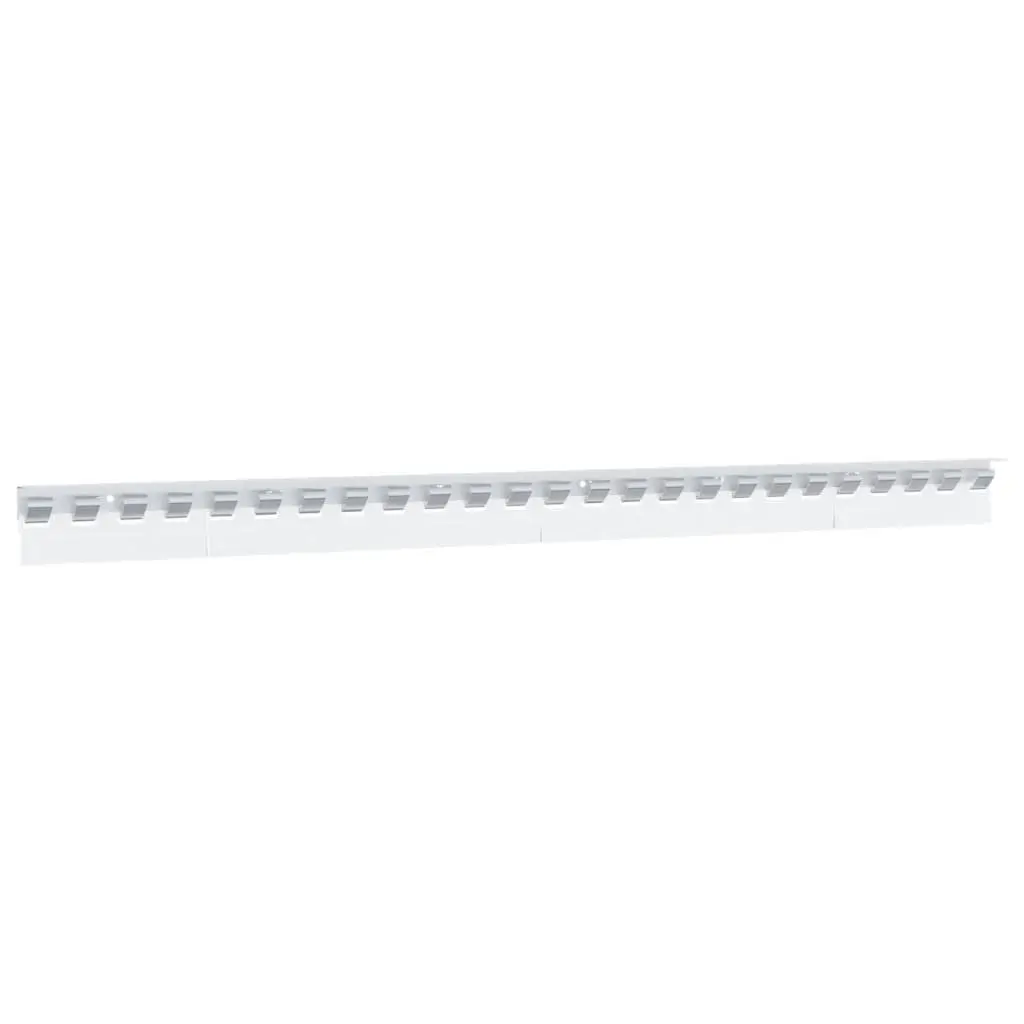 Stainless Steel Mounting Rail 1m Curtain Installation Hardware Silver