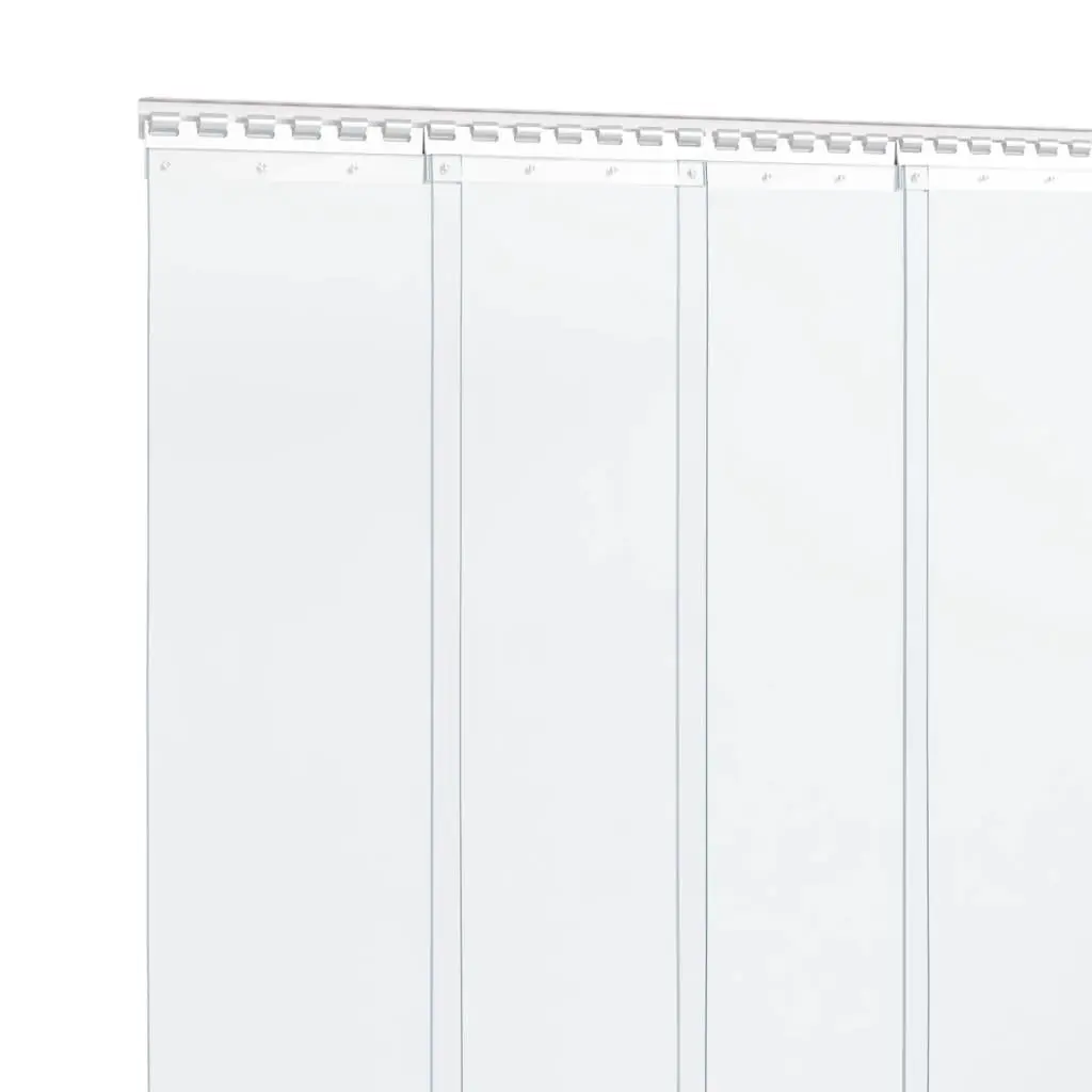 Stainless Steel Connecting Plates 28 cm Strip Curtain Installation Silver
