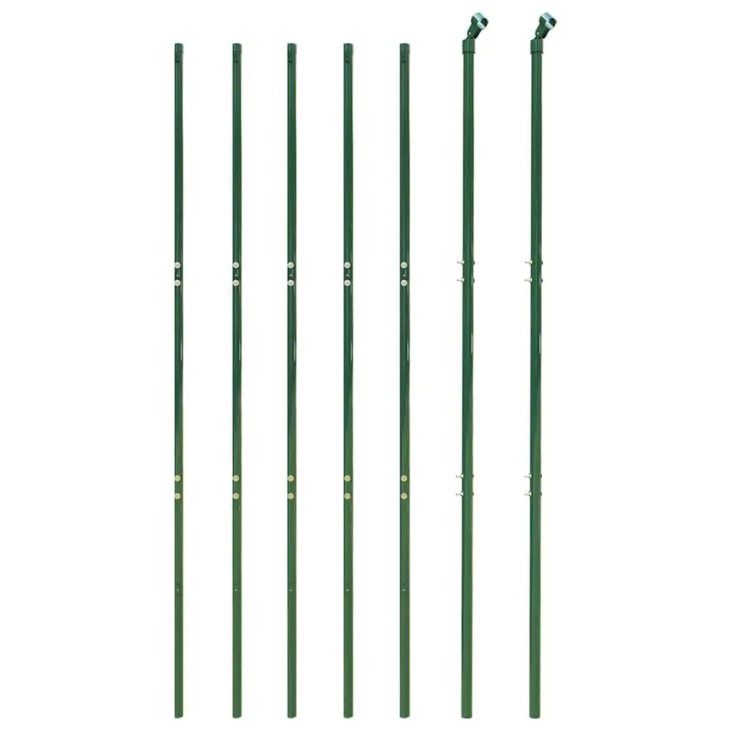 Chain Link Fence Panel Green 1.4 x 10m Garden Barrier Enclosure Mesh