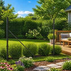 Reliable Wire Mesh Fence Panel with Spike Anchors 1.6m x 25m