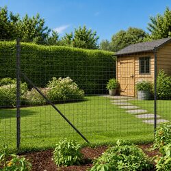 Reliable and Value-Packed Wire Mesh Fence Panel with Anchors