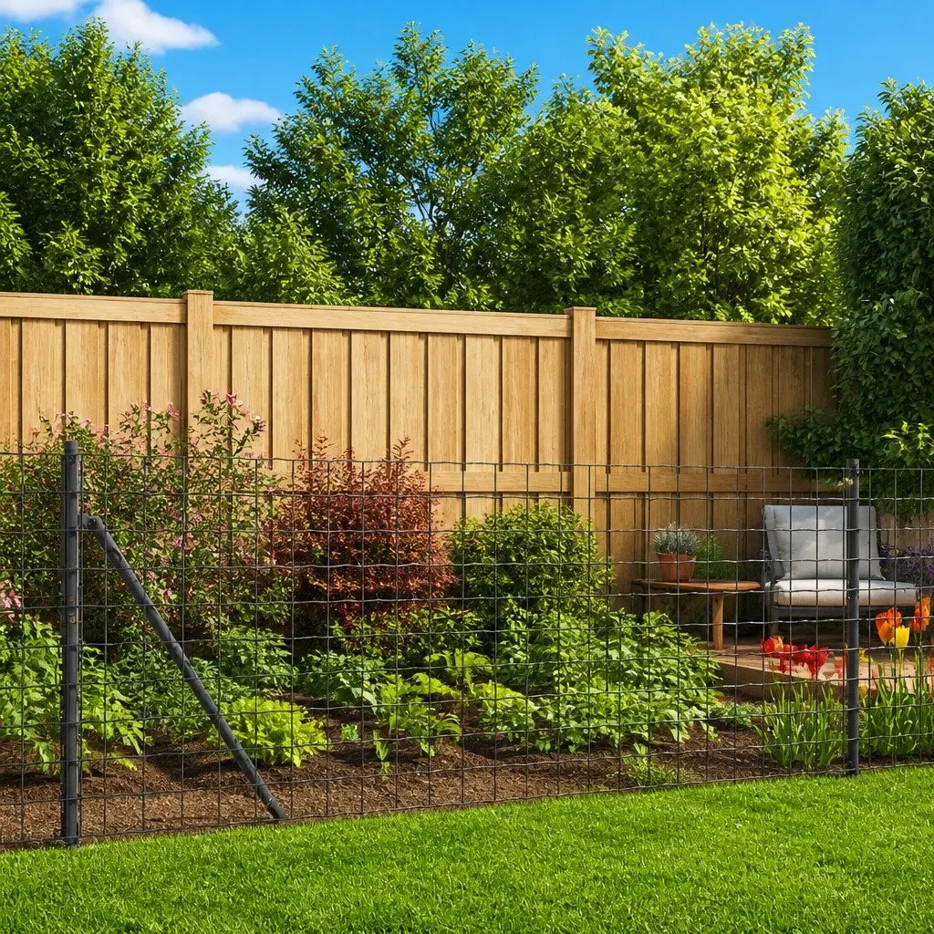 Wire Mesh Fence with Strong Construction