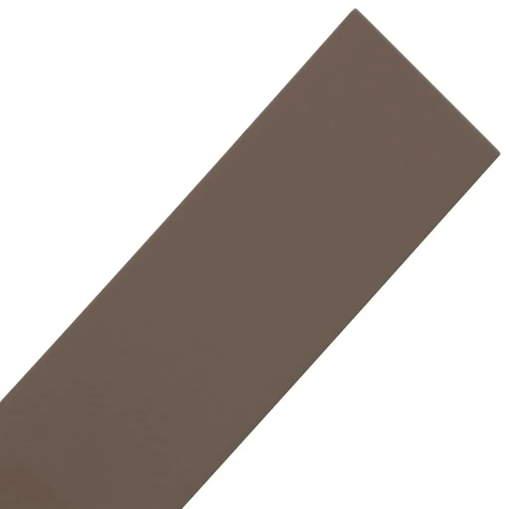 Garden Edging Border Flexible Lawn Edge 10m Brown