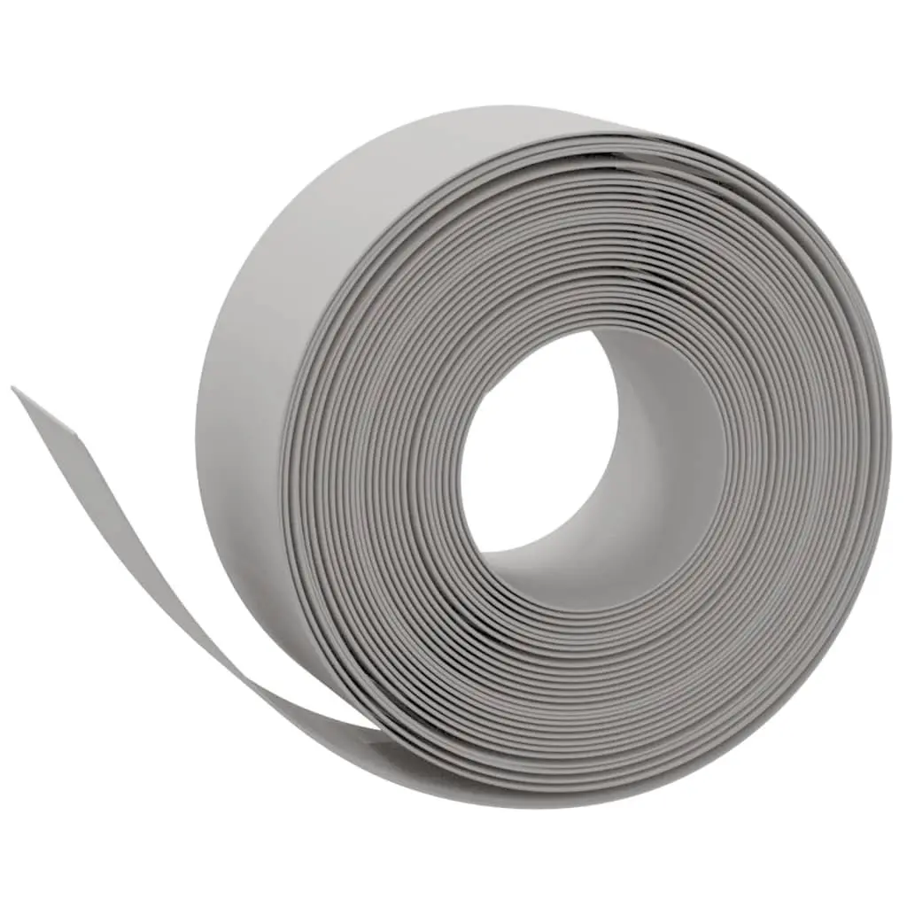 Garden Edging Border Flexible Lawn Edge 10m Grey