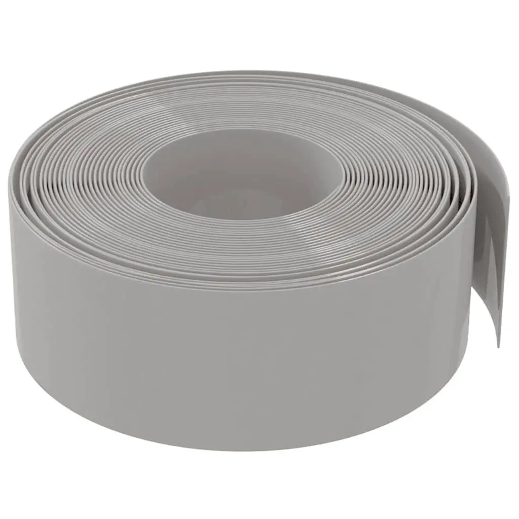 Garden Edging Border Flexible Lawn Edge 10m Grey