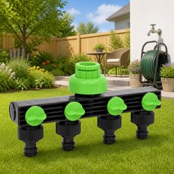 Reliable 4-Way Tap Adaptor for Garden Efficiency