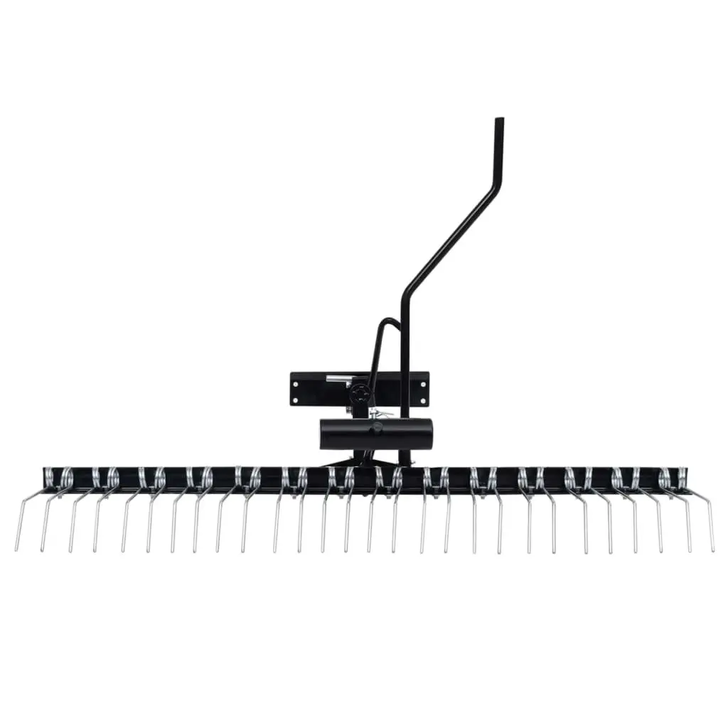 Scarifier Attachment Ride-on Mower Lawn Aerator 109cm Wide Silver