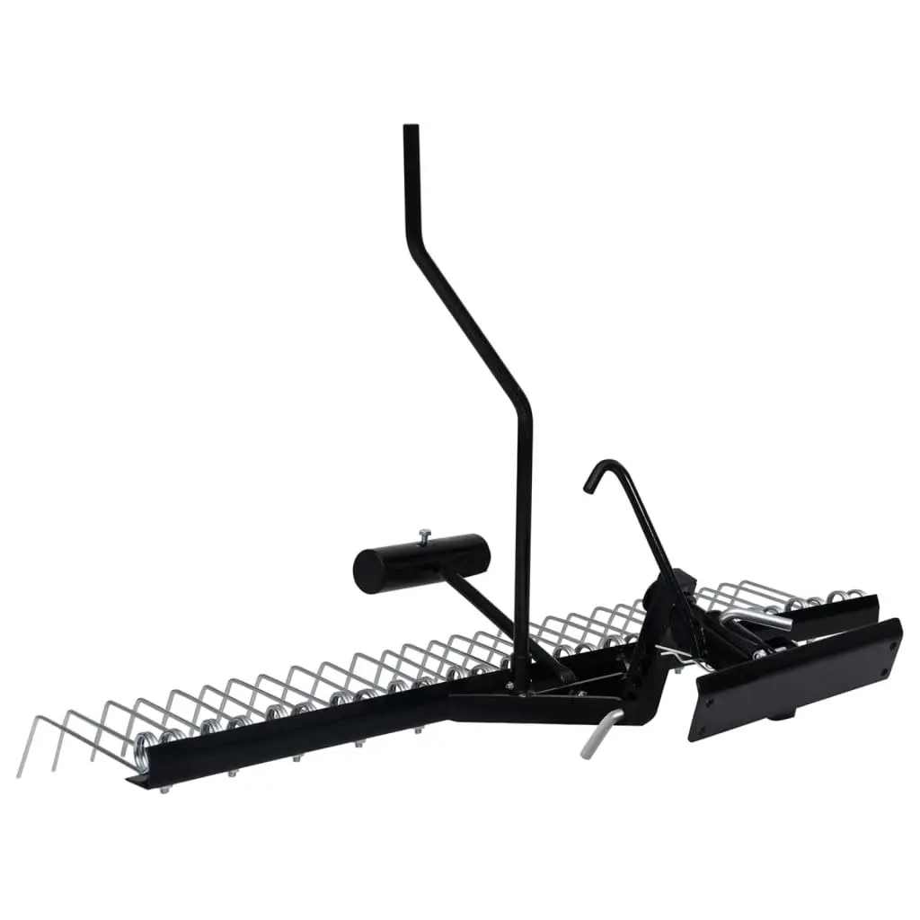 Scarifier Attachment Ride-on Mower Lawn Aerator 109cm Wide Silver
