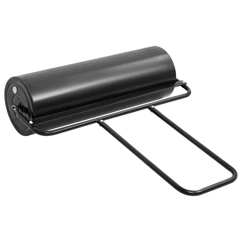Black Lawn Roller with 63L Capacity