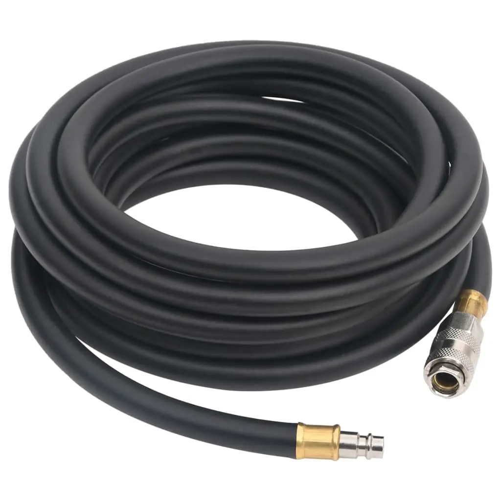 Hybrid Air Hose 2M Pneumatic Compressor Hose 3/8" BSPT Quick Coupler Black