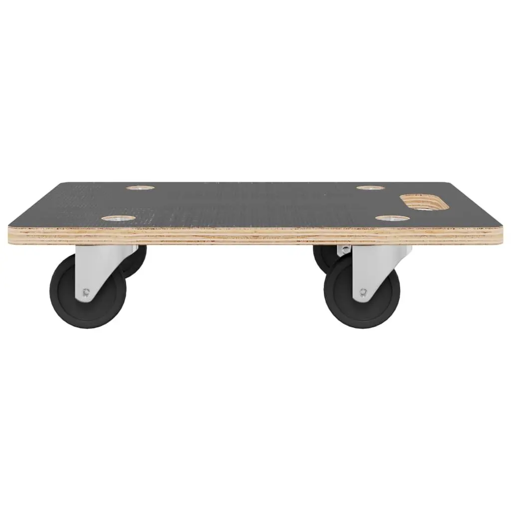 Transport Trolley Moving Furniture 60x40x11.5 cm Grey 2 Piece