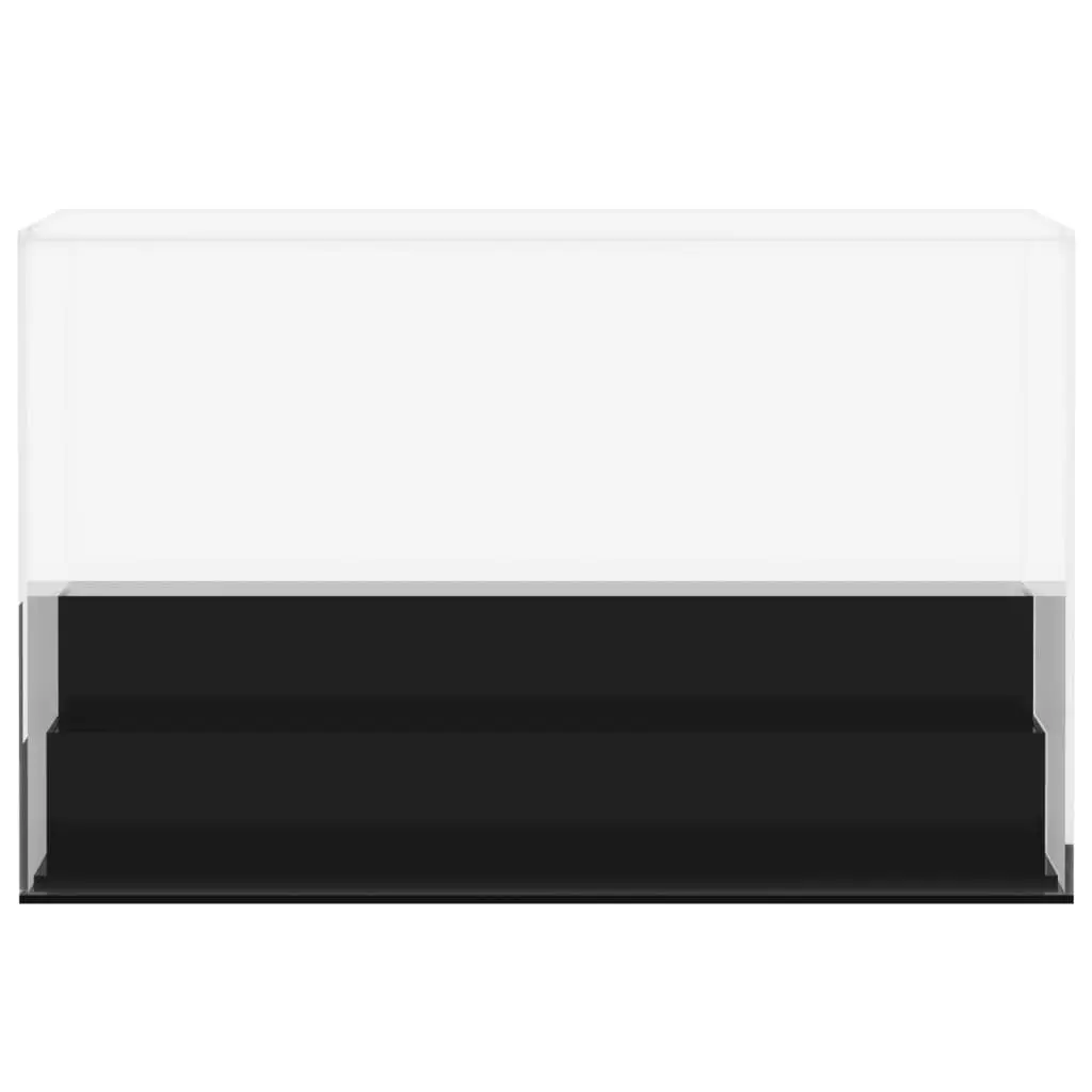 Acrylic Display Box Dustproof 25x12x16 cm Transparent Collectibles Showcase Case