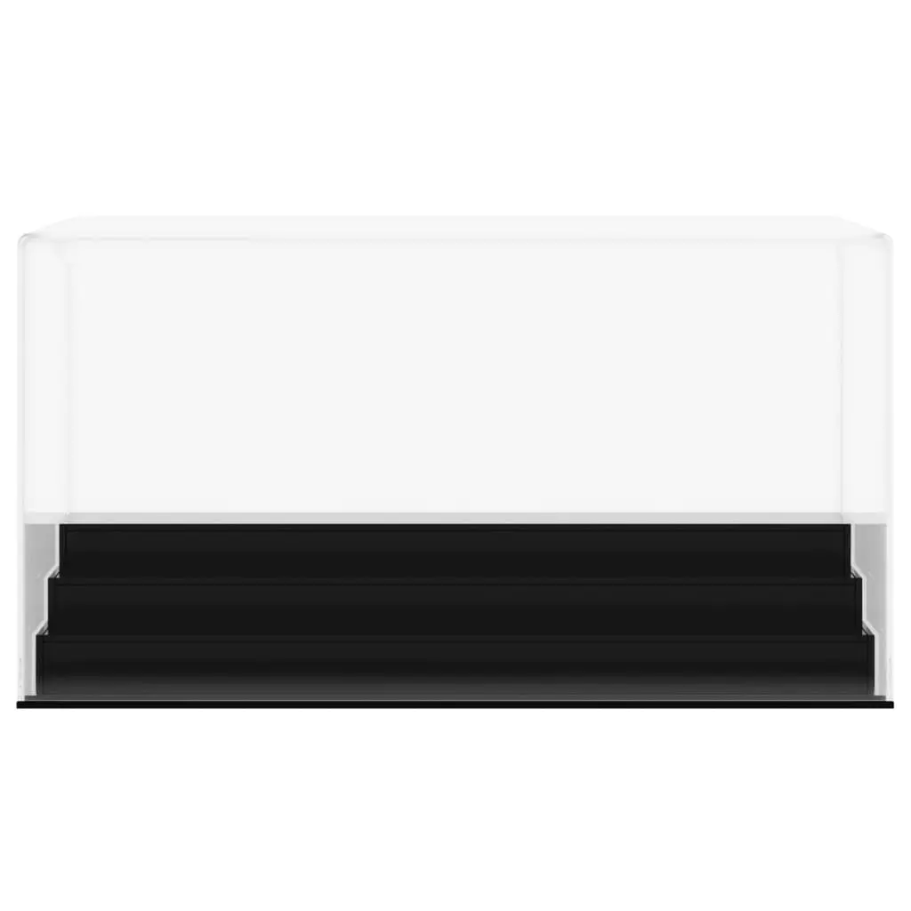 Acrylic Display Box 24x16x13 cm 4-Tier Transparent Collectibles Showcase