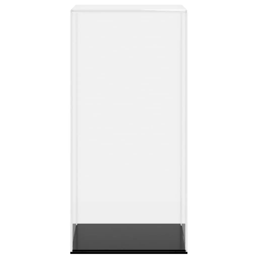 Acrylic Display Box Dustproof Showcase Case 17 x 12 x 25 cm Transparent