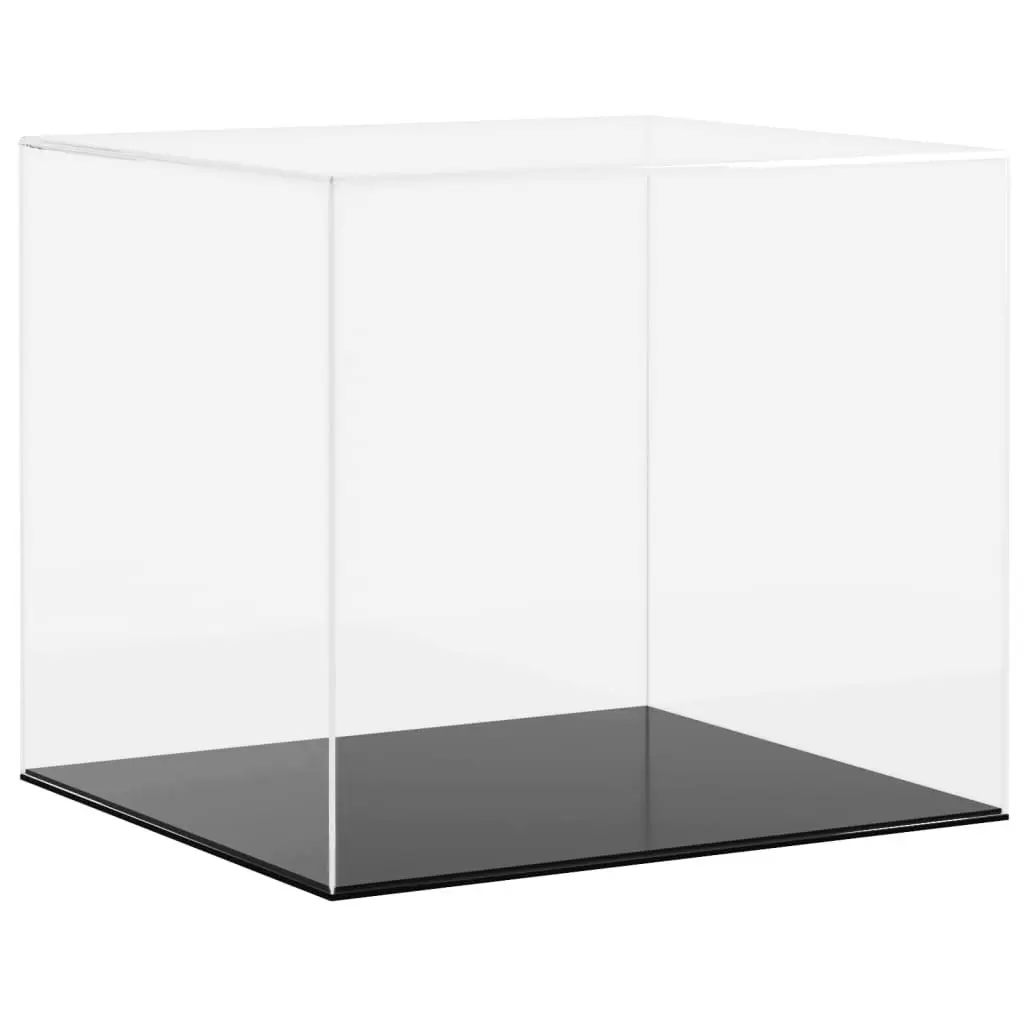 Acrylic Display Box Dustproof Case 40 x 36 x 35 cm Transparent