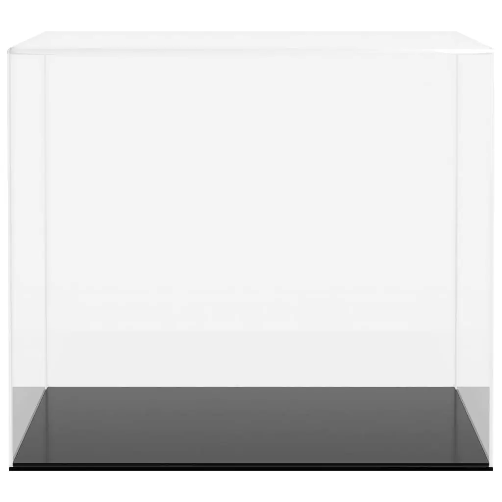 Acrylic Display Box Dustproof Case 40 x 36 x 35 cm Transparent