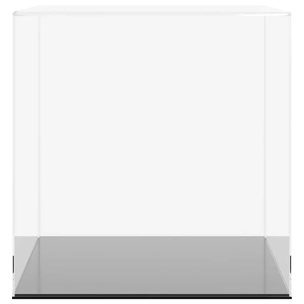 Acrylic Display Box Dustproof Showcase Case 56x36x37cm Transparent